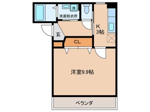 マルトピア九重Ⅱの物件間取画像